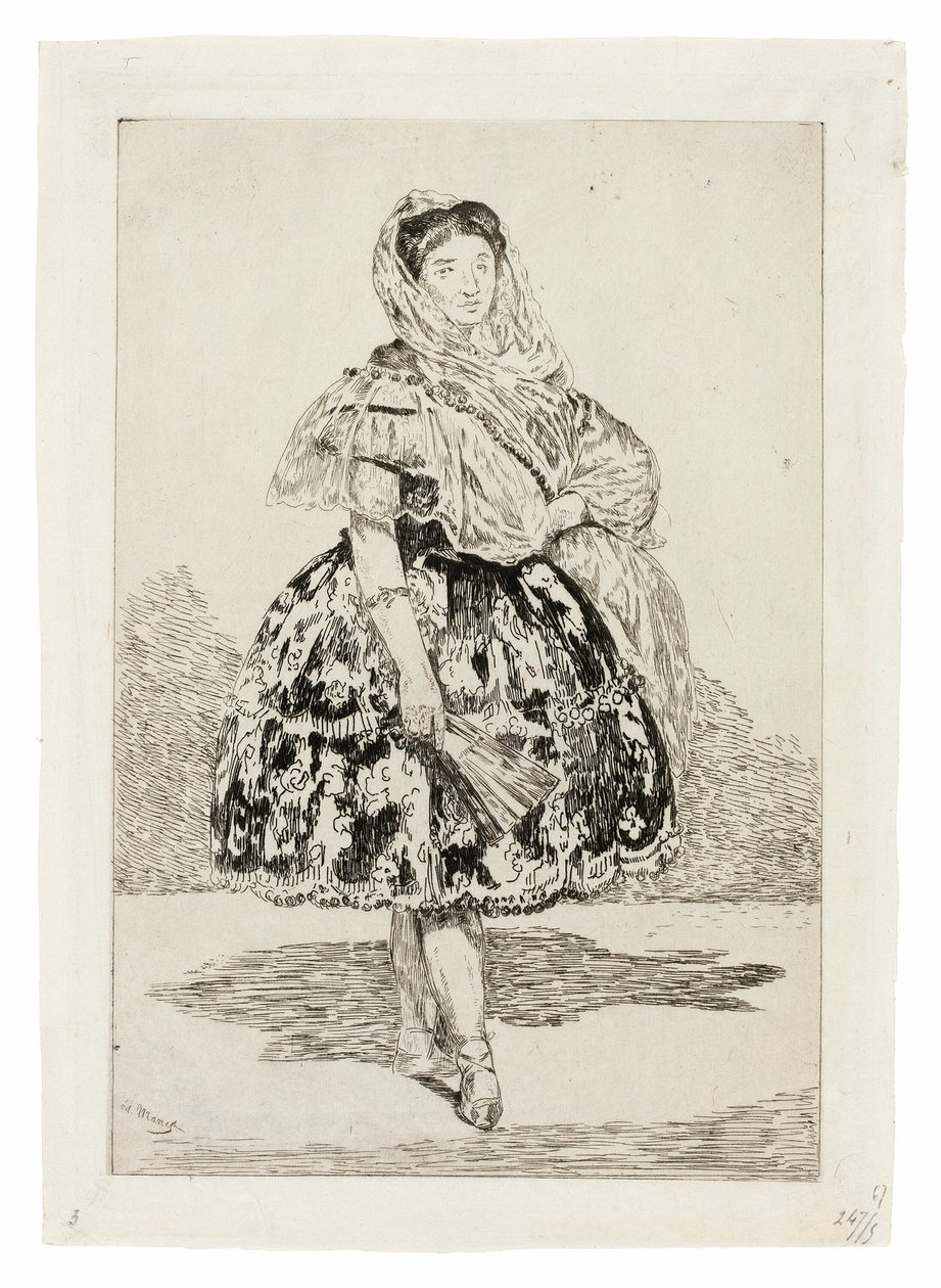 Lola fra Valence af Édouard Manet