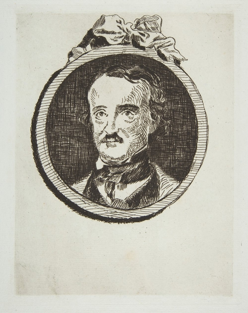 Portræt af Edgar Allan Poe, 1876. af Édouard Manet