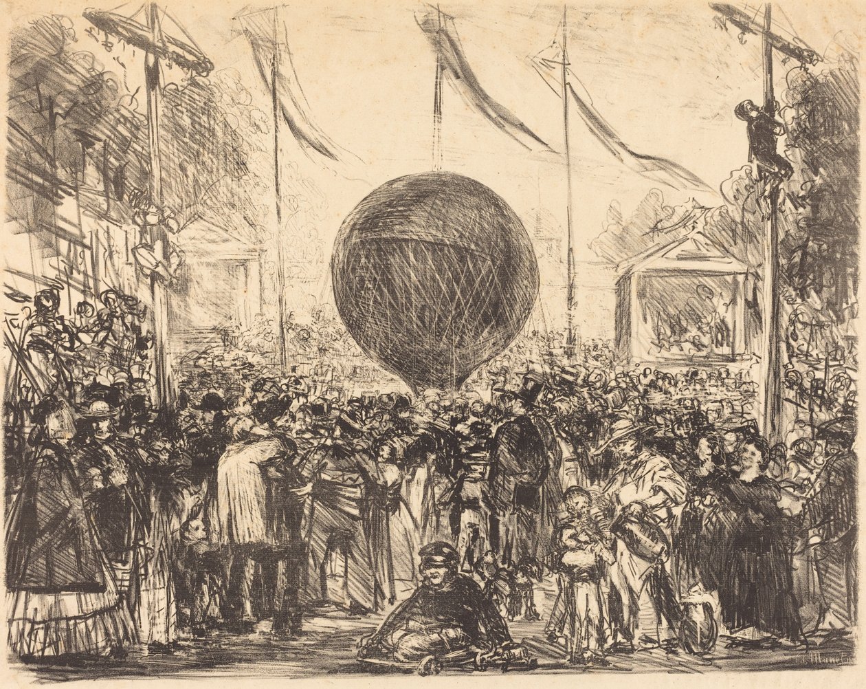 Ballonen af Édouard Manet