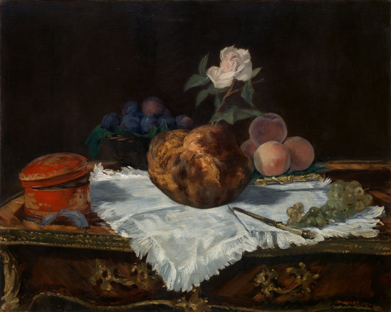 Briochen af Édouard Manet