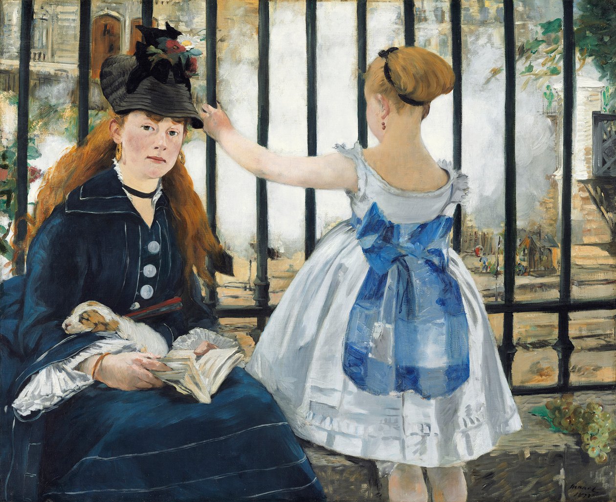 Jernbanen af Édouard Manet