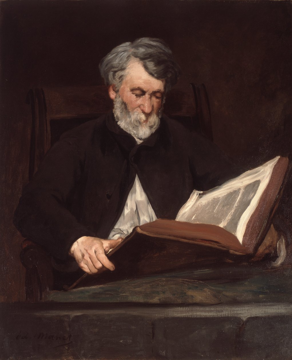 Læseren af Édouard Manet