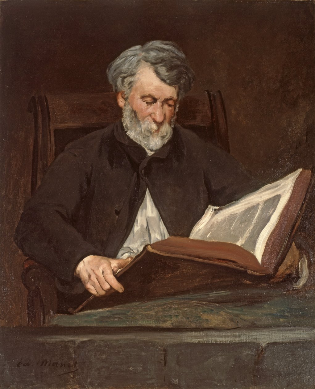 Læseren af Édouard Manet
