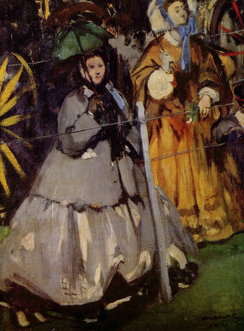 Kvinder på racerbanen af Édouard Manet