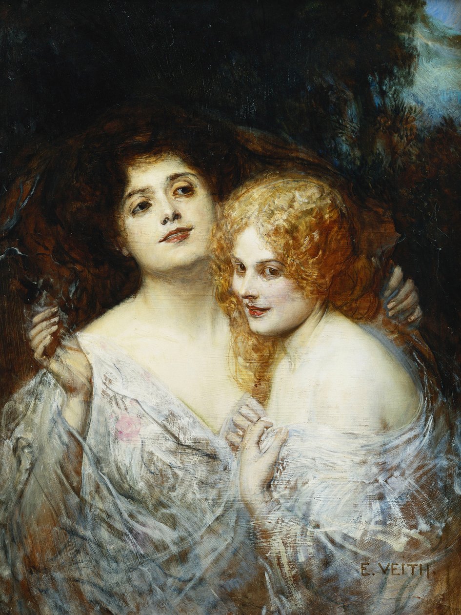 Søstrene, af Edouard Veith