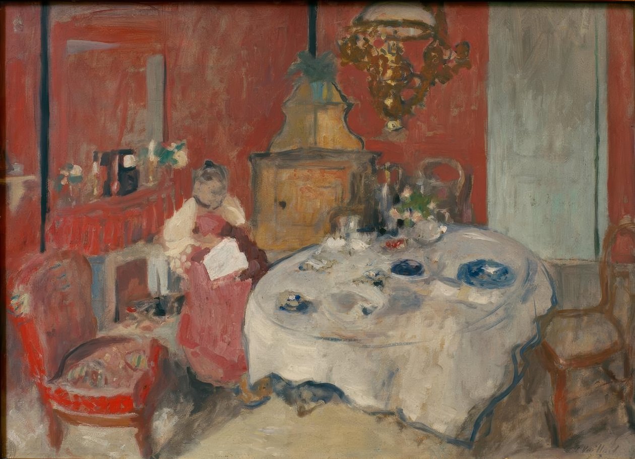 Spisestuen af Edouard Vuillard