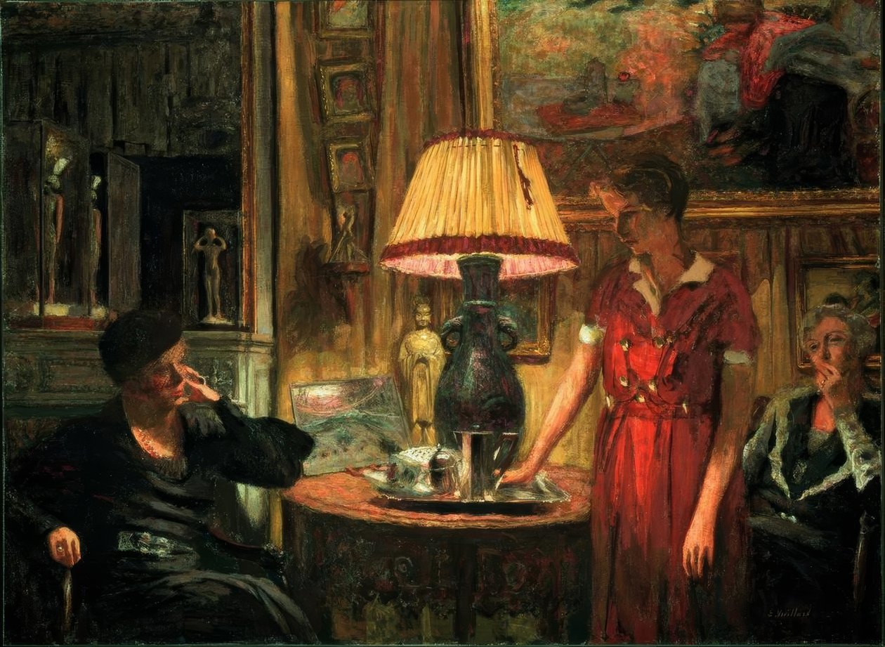 Besøget af Edouard Vuillard