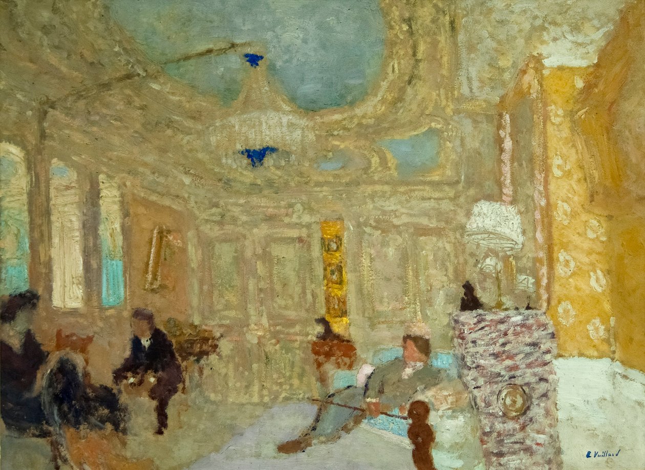 I venteværelset af Edouard Vuillard