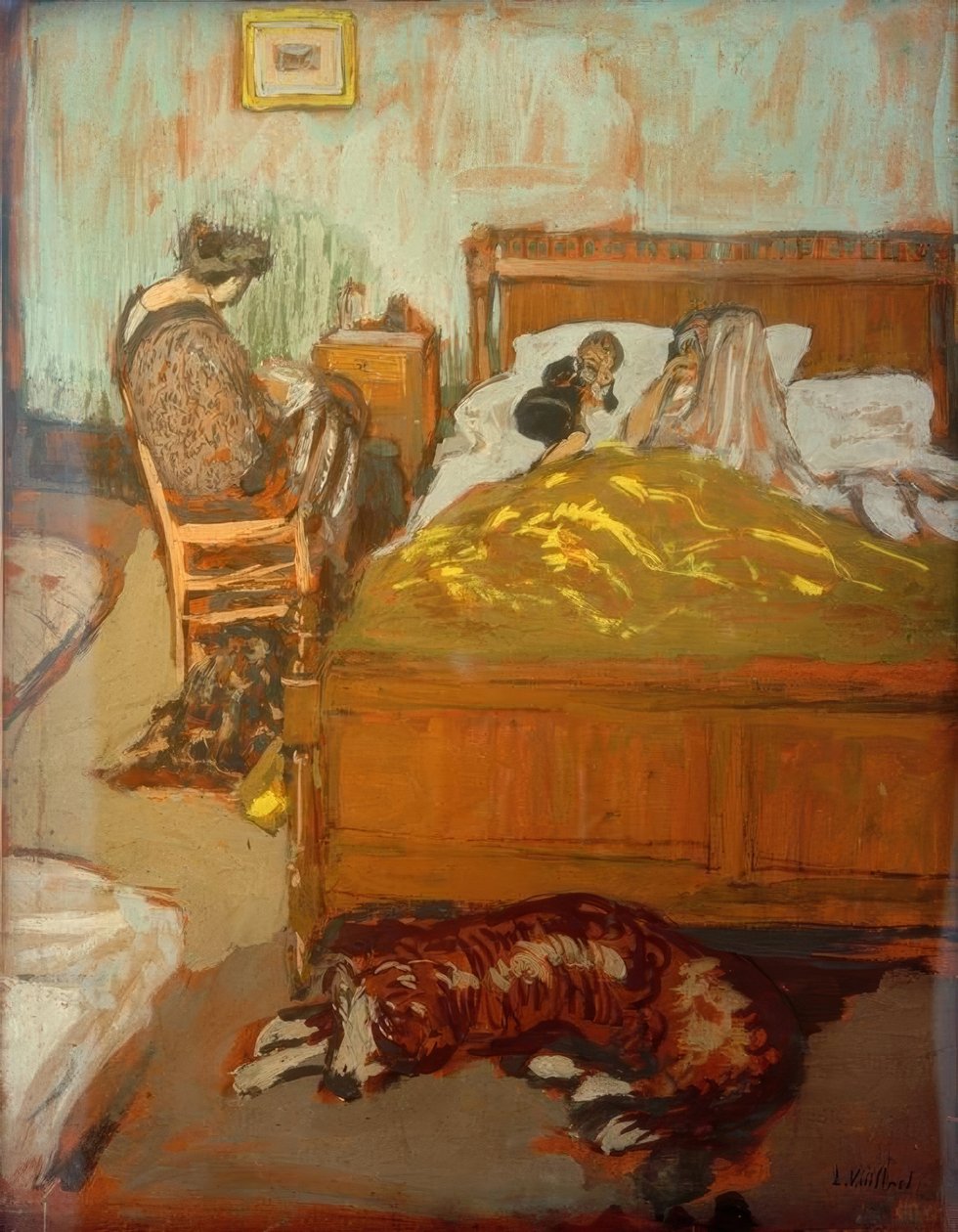 Interiør af Edouard Vuillard