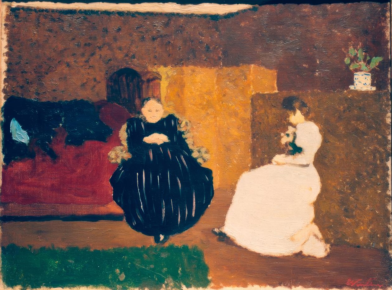 forårsagede det af Edouard Vuillard
