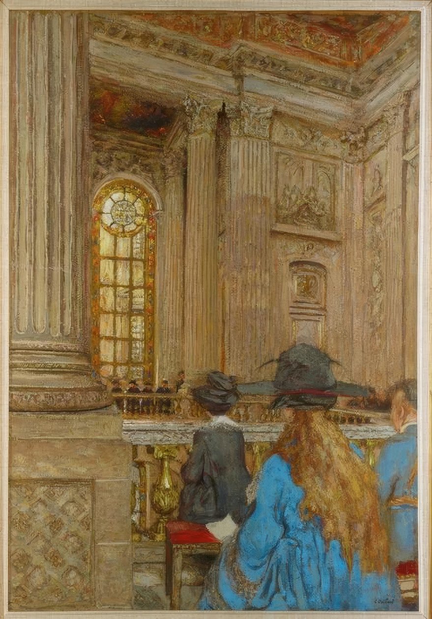Kapellet i Chateau de Versailles, 1917–1919 af Edouard Vuillard