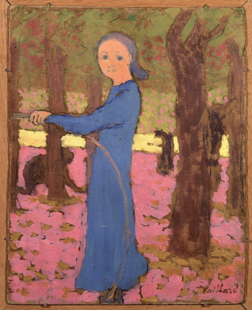 Pigen med bøjlen, ca 1891. af Edouard Vuillard