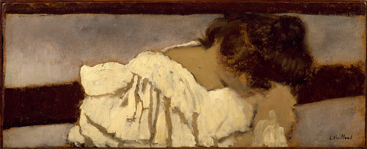 Misias hals, 1897-1899. af Edouard Vuillard
