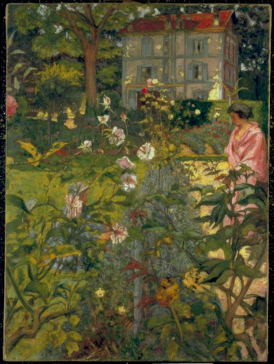 Vaucresson-haven af Edouard Vuillard