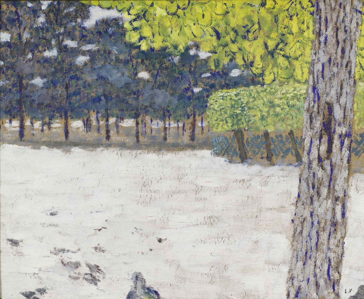 Tuileriehaven, ca 1894. af Edouard Vuillard