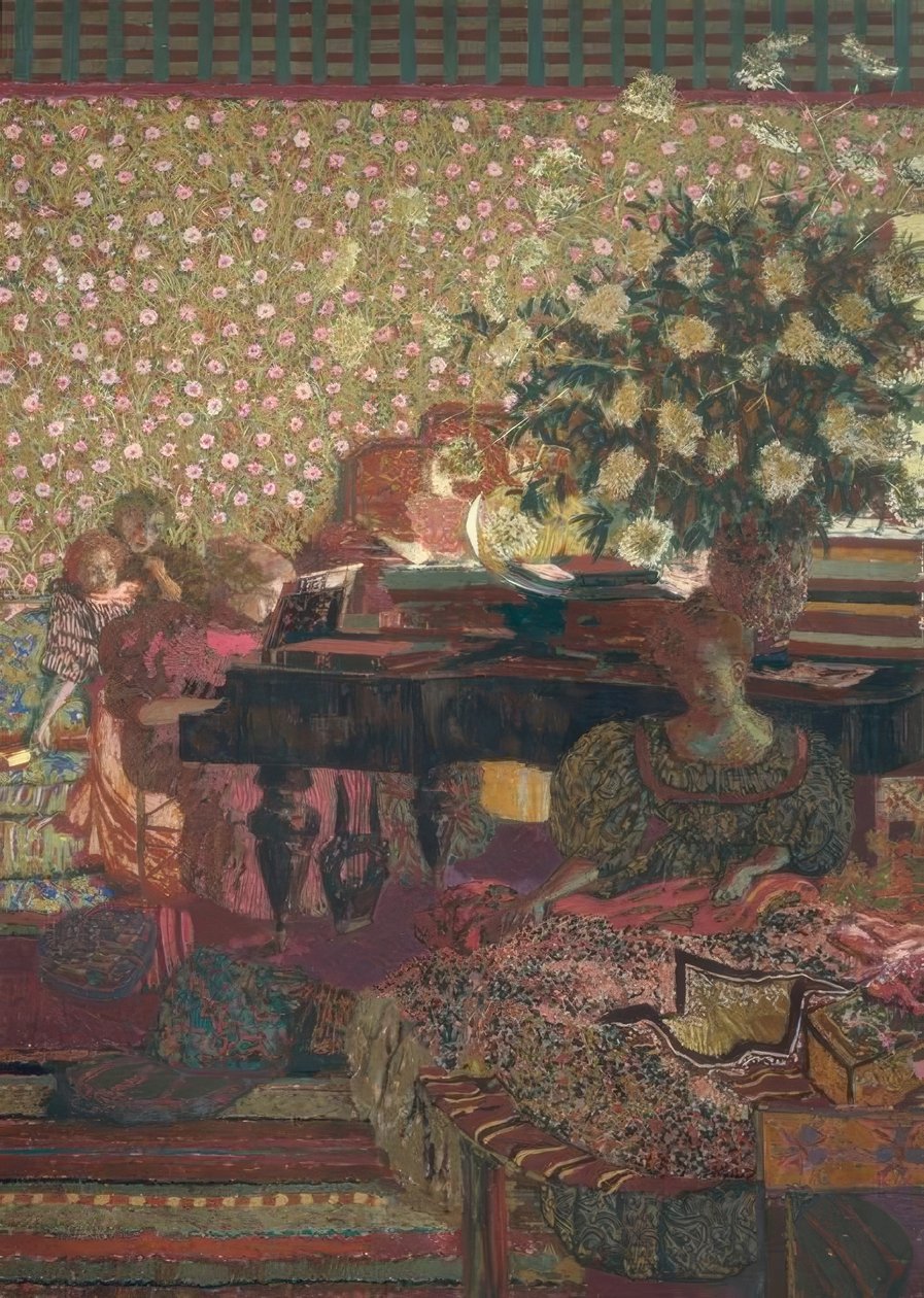 Klaveret (Musikken) af Edouard Vuillard