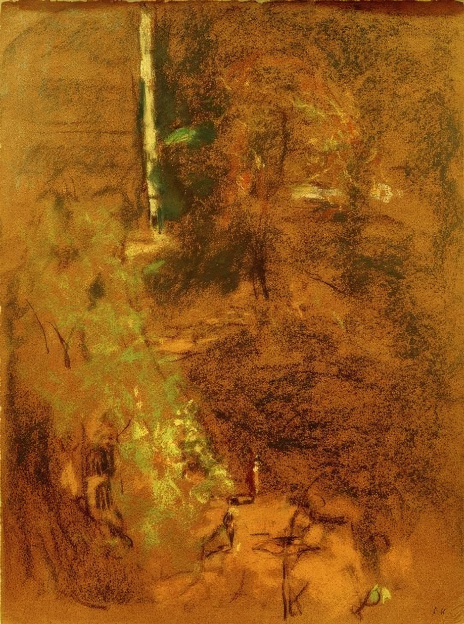 Vintimillepladsen i morgentågen af Edouard Vuillard