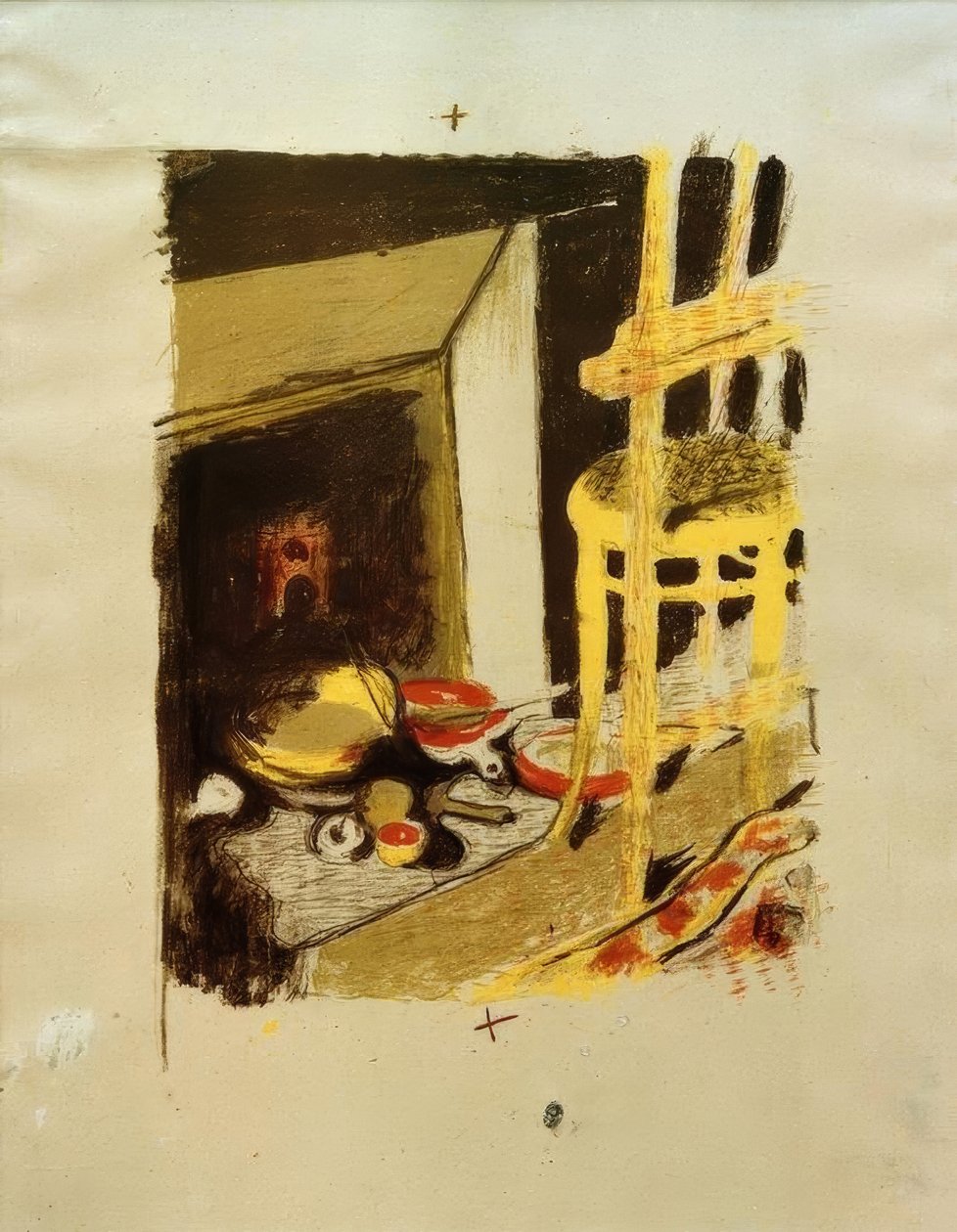 ildstedet af Edouard Vuillard
