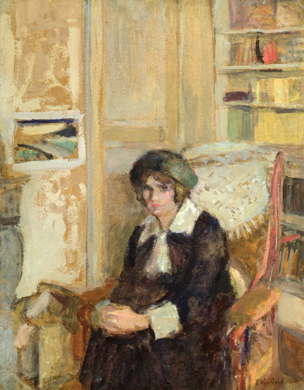Lucie Belin i Kunstnerhjemmet af Edouard Vuillard