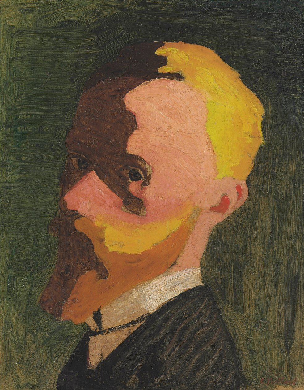 Selvportræt, ca. 1890. af Edouard Vuillard