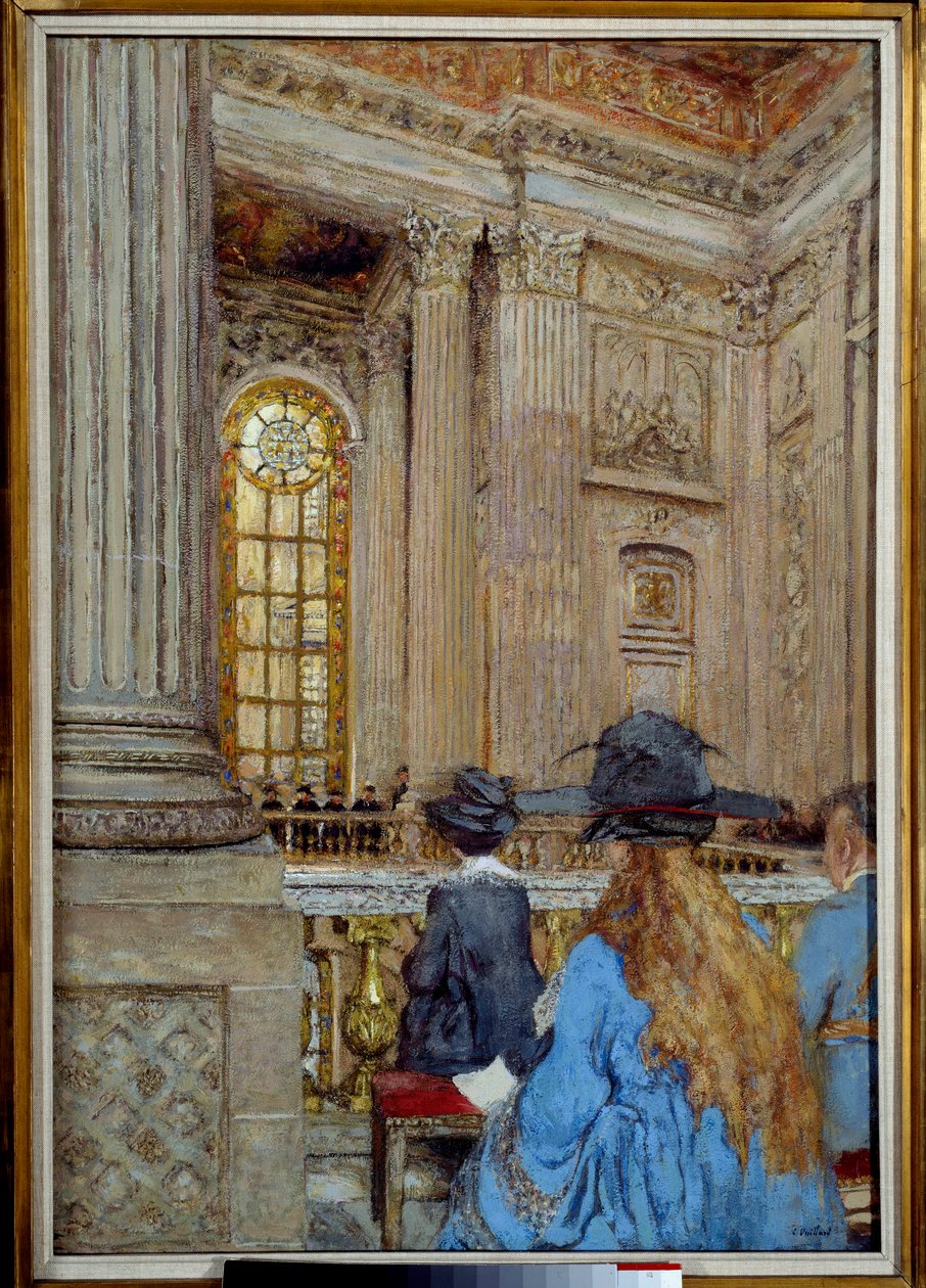 Kapellet på slottet i Versailles af Edouard Vuillard