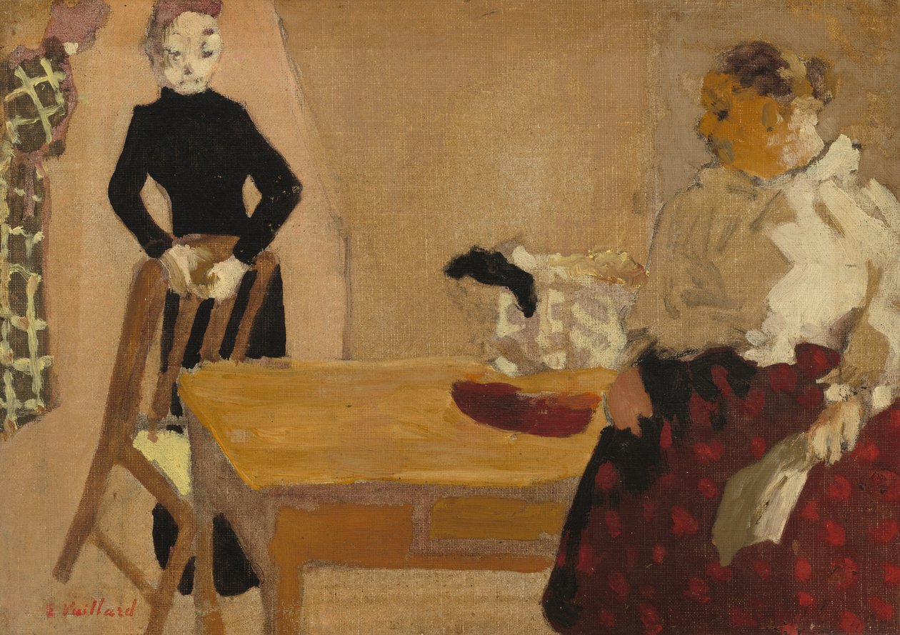 Samtalen af Edouard Vuillard