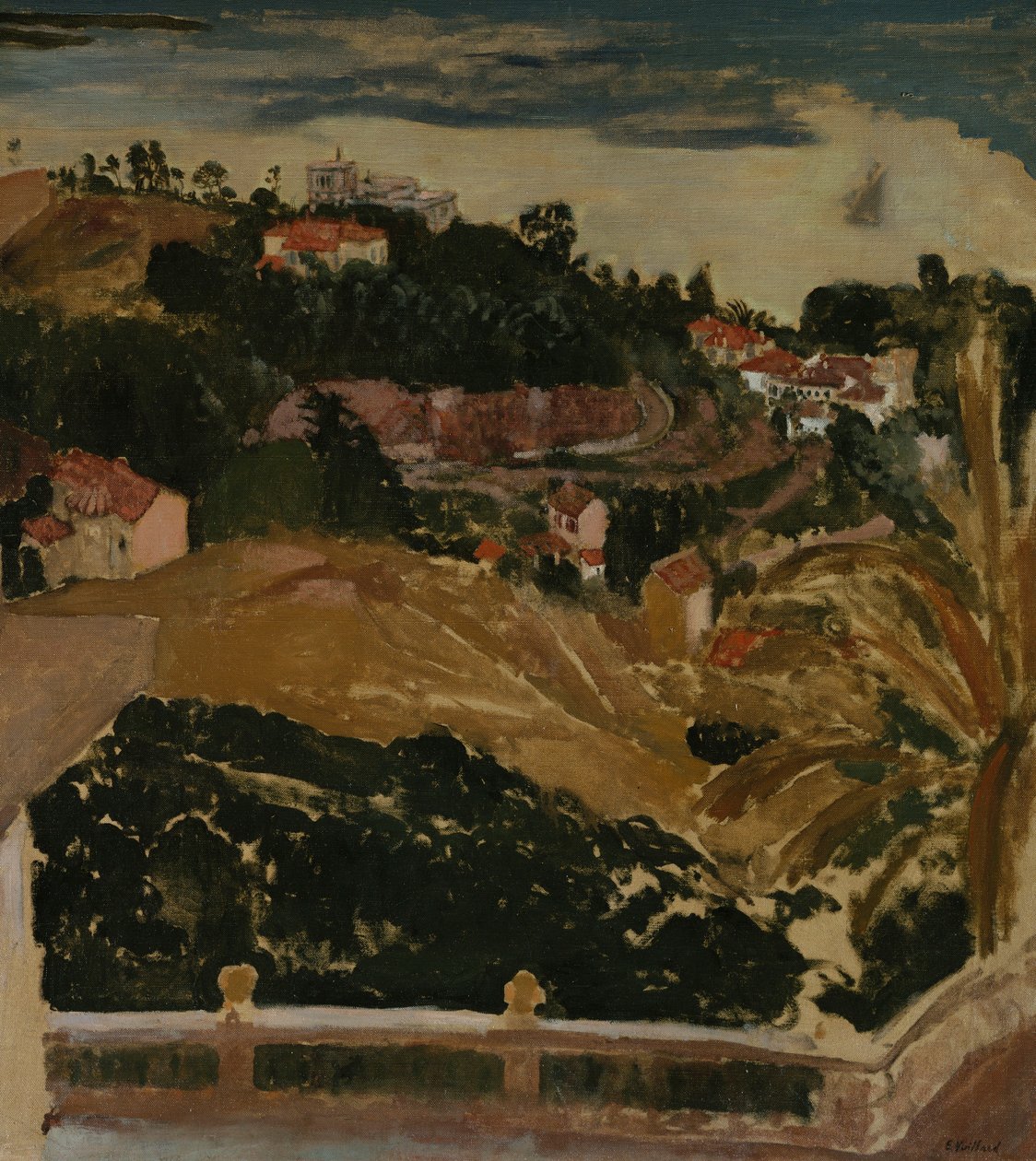Udsigt over Cannes, ca. 1901 af Edouard Vuillard