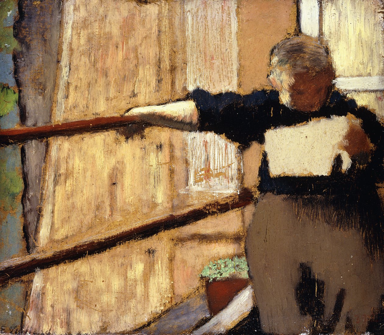 Kvinde læser af Edouard Vuillard