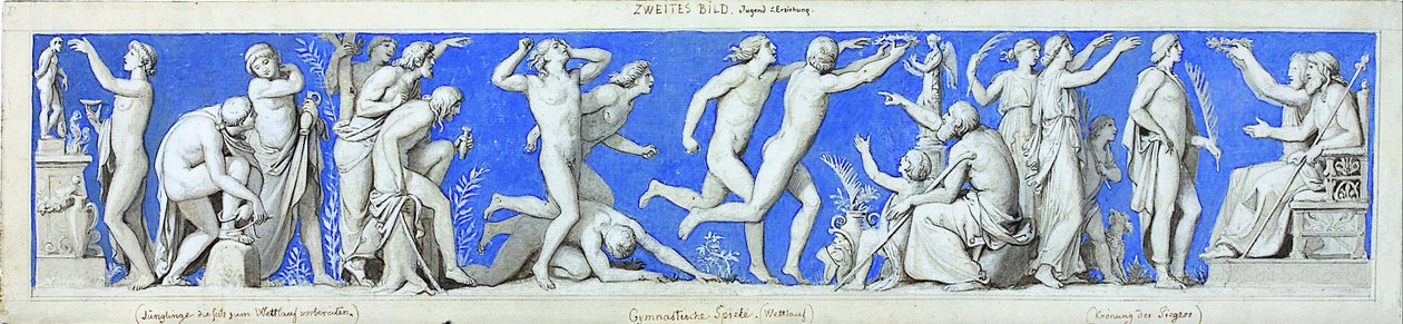 Gymnastikspil af Eduard Bendemann