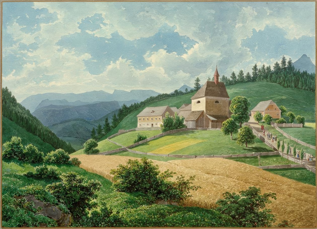 Toppen af ​​Josephsberg af Eduard Gurk