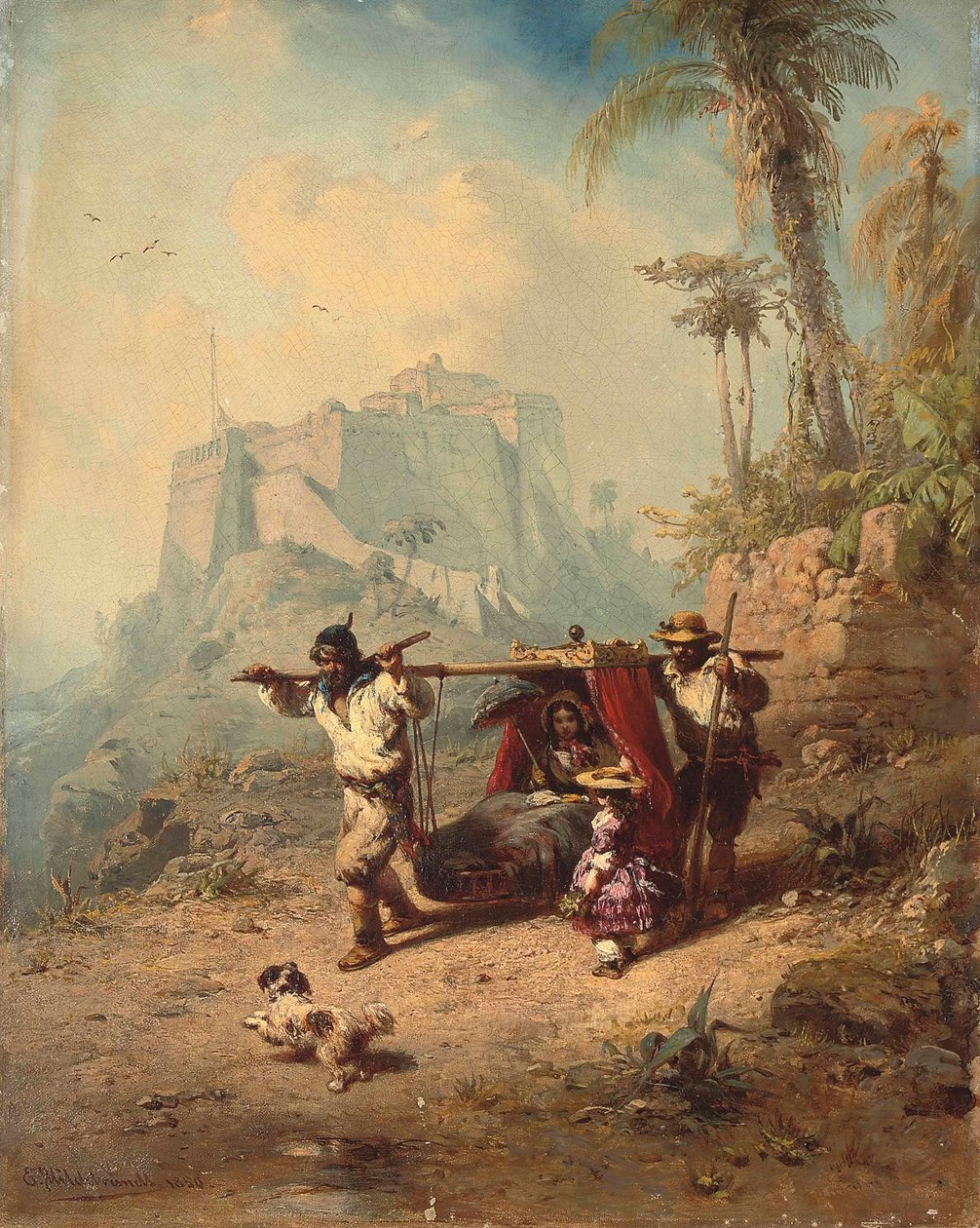 Pico Slot, Madeira af Eduard Hildebrandt