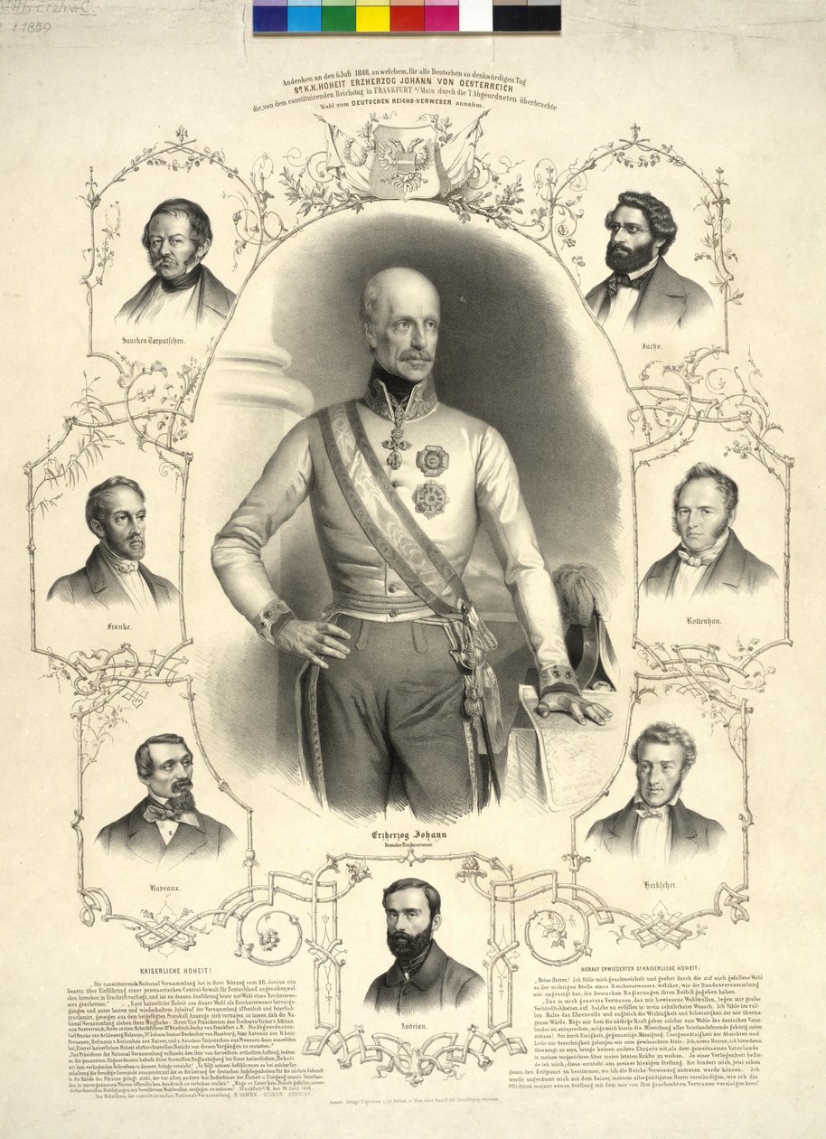 Ærkehertug af Østrig Johann af Eduard Kaiser