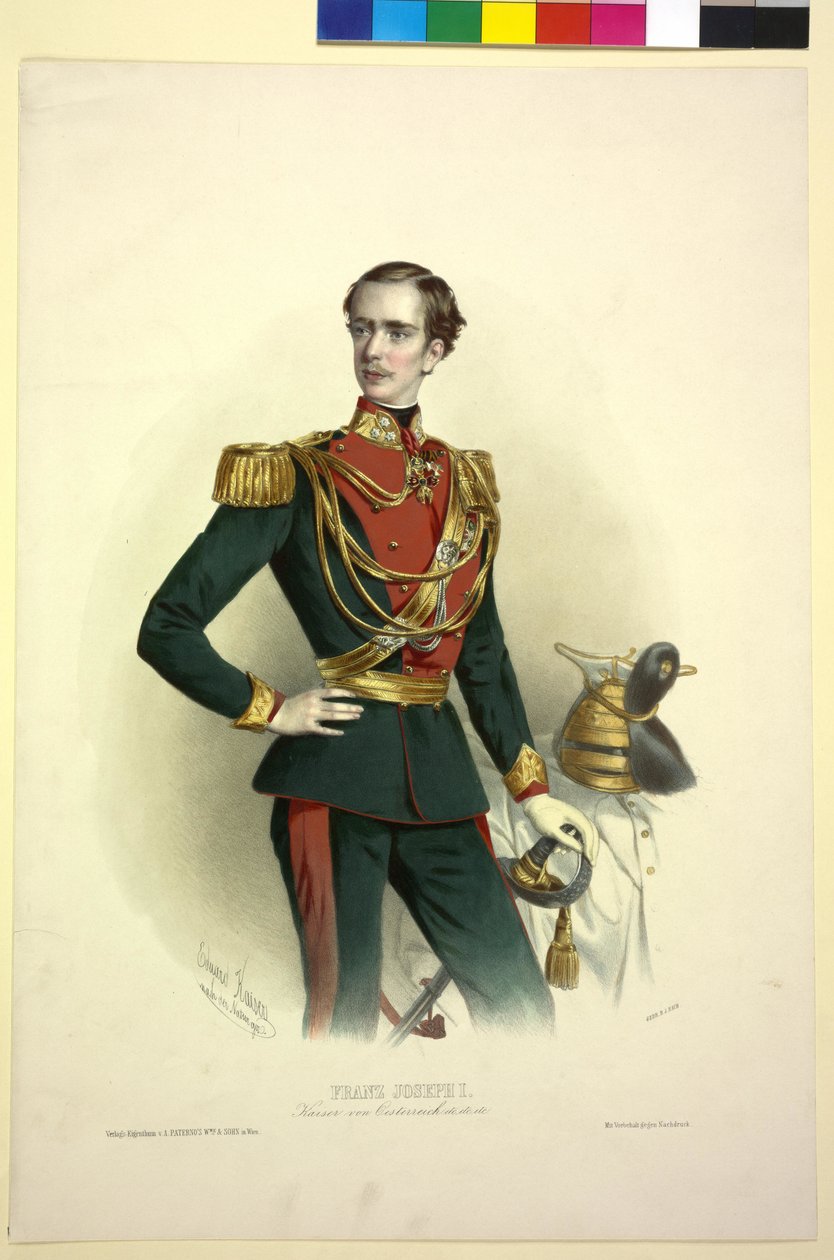 Kejser af Østrig Franz Joseph I af Eduard Kaiser