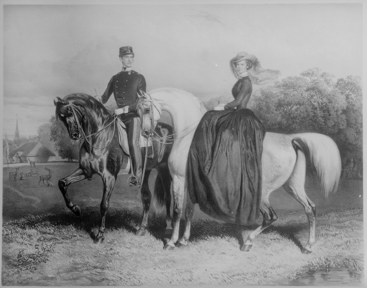 Kejser af Østrig Franz Joseph I af Eduard Kaiser