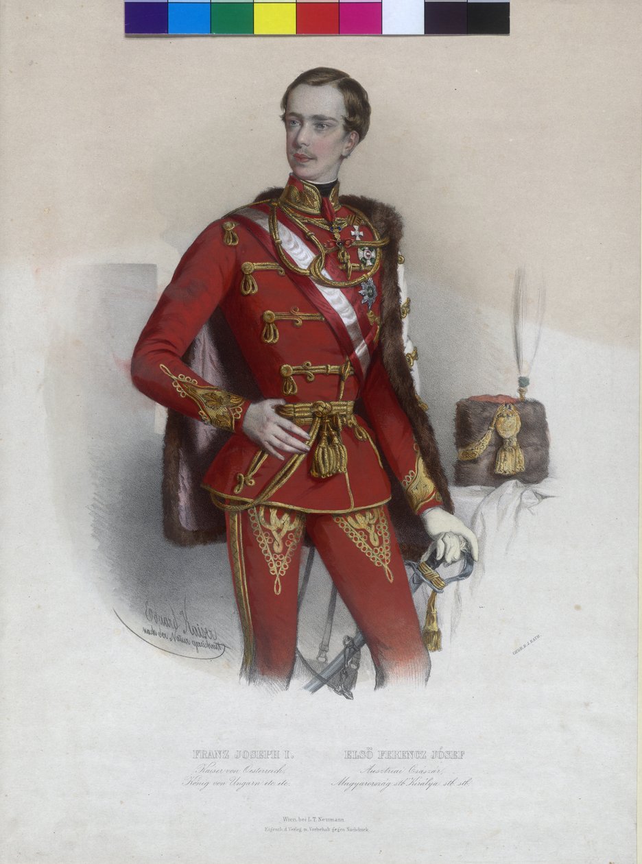 Kejser af Østrig Franz Joseph I af Eduard Kaiser