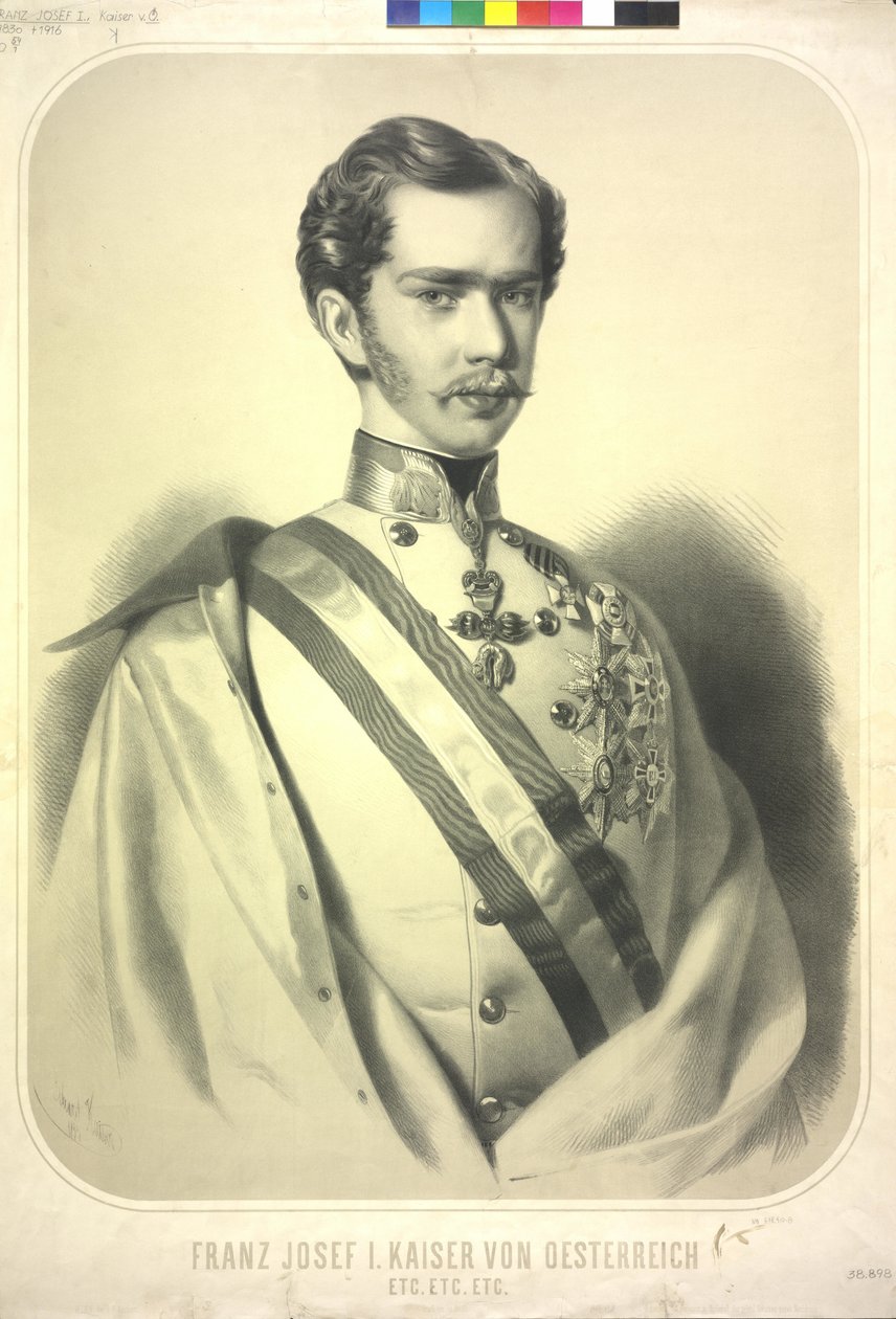 Kejser af Østrig Franz Joseph I af Eduard Kaiser