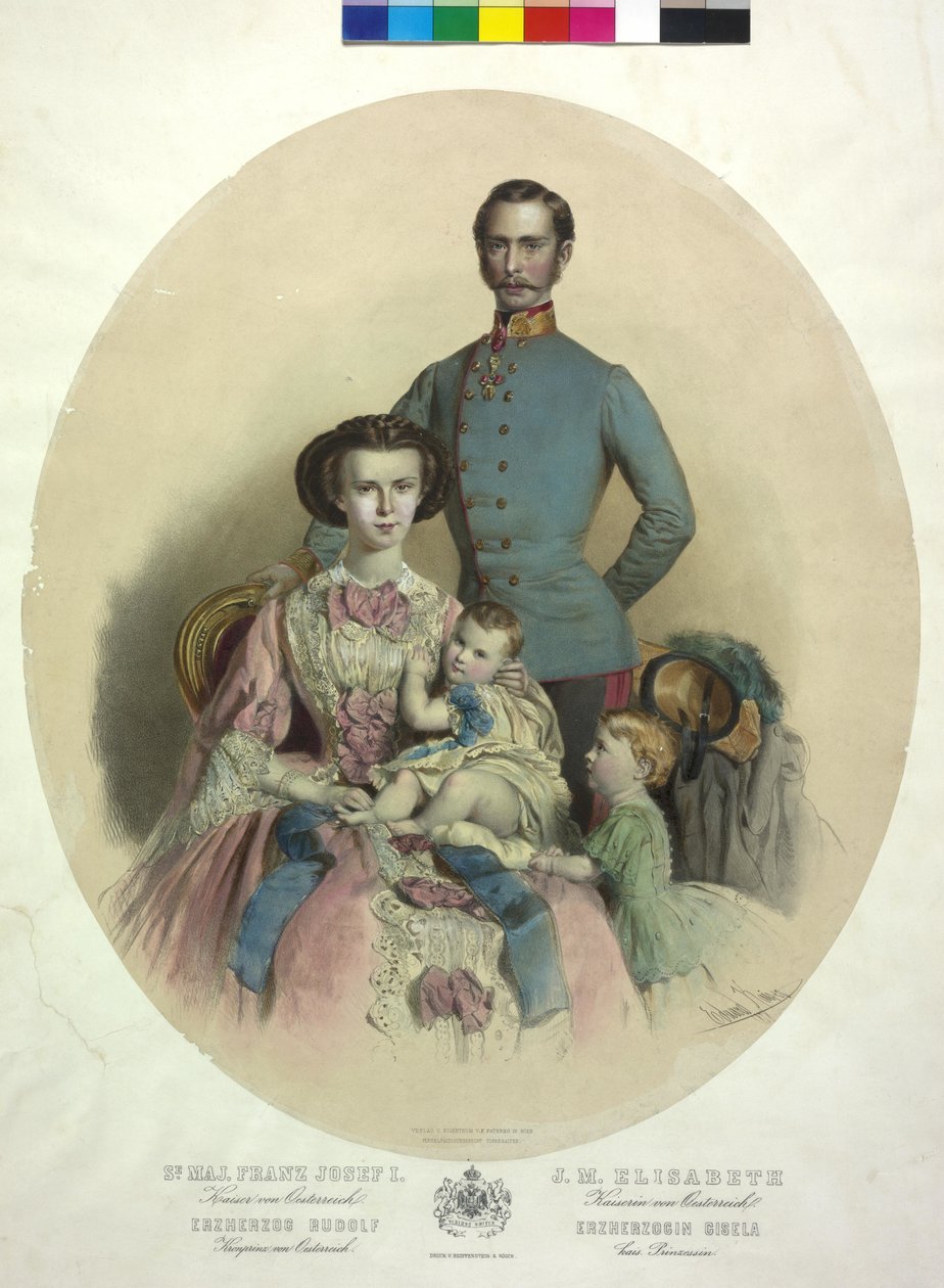 Kejser af Østrig Franz Joseph I af Eduard Kaiser