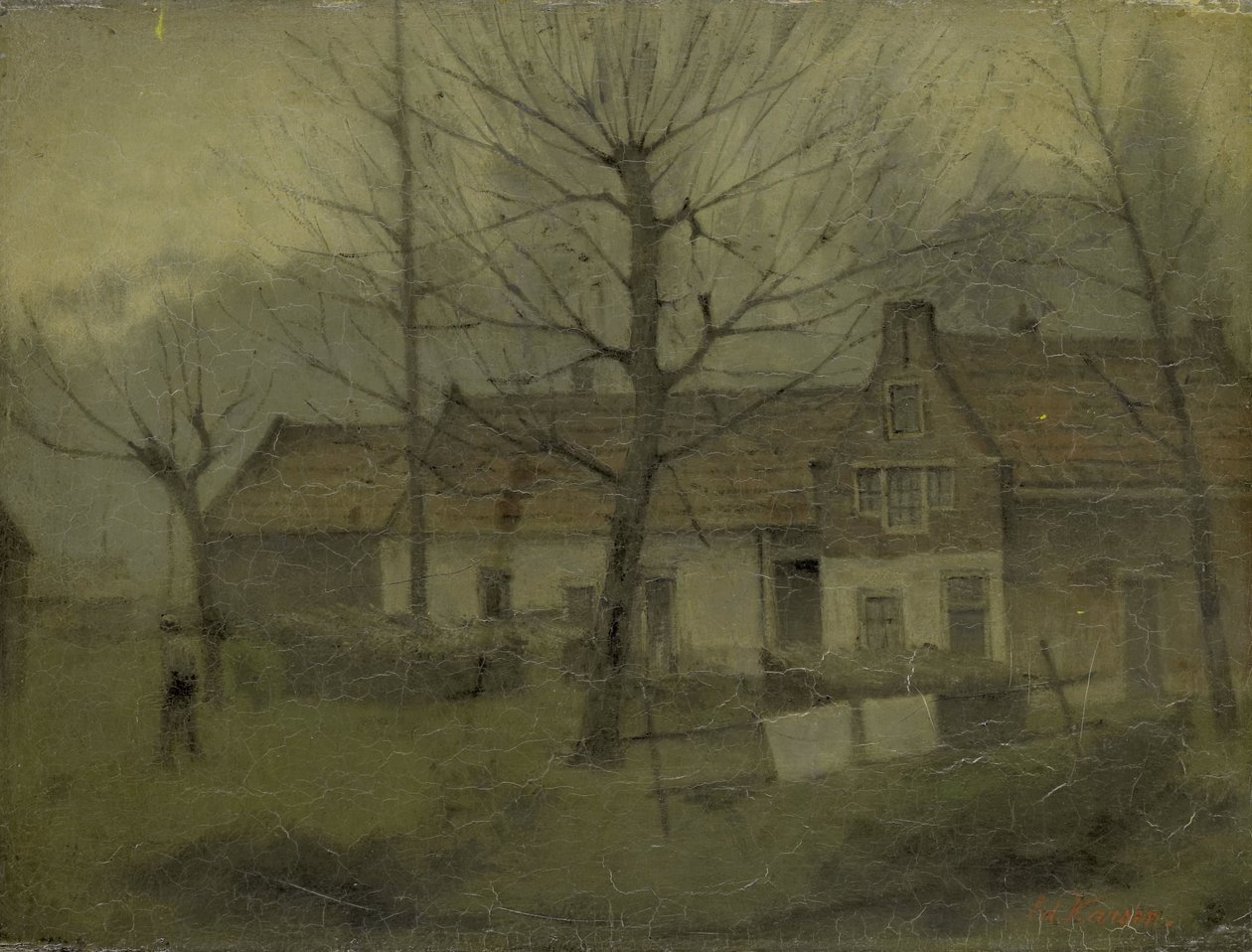Huse i en landsby af Eduard Karsen