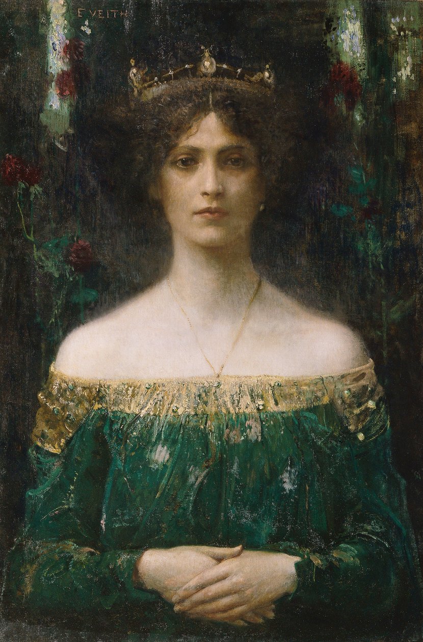 Kongedatter, før 1902. af Eduard Veith