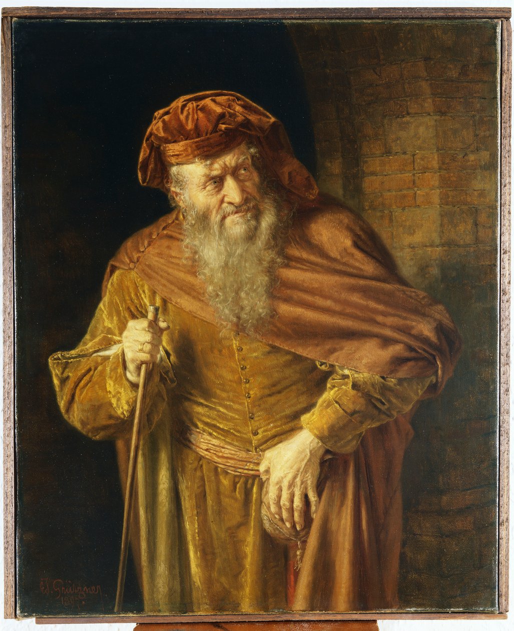 Shylock, 1897 af Eduard von Grutzner