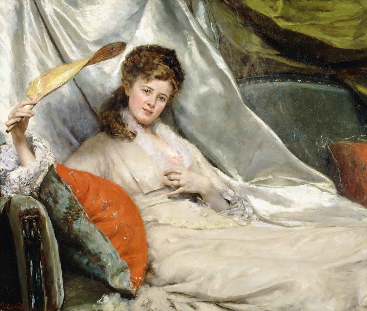Et afslappende øjeblik, af Eduardo Leon Garrido