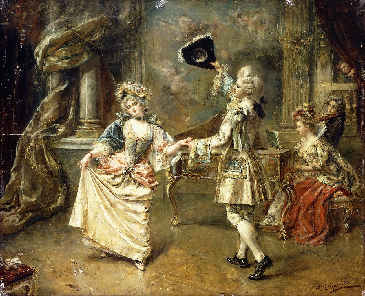 Starten på dansen, af Eduardo Leon Garrido