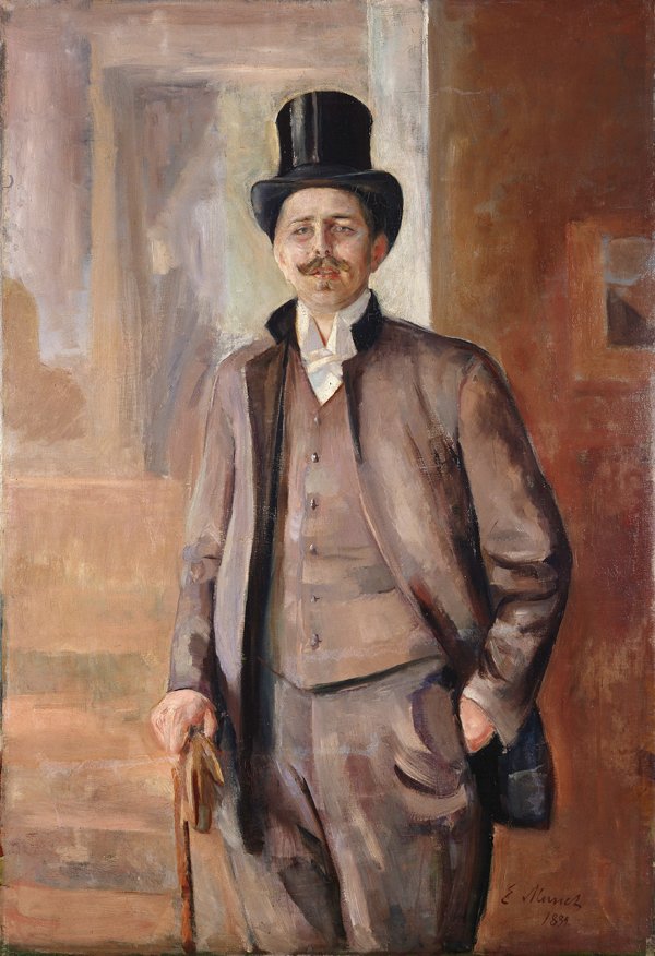 Karl Dørnberger af Edvard Munch