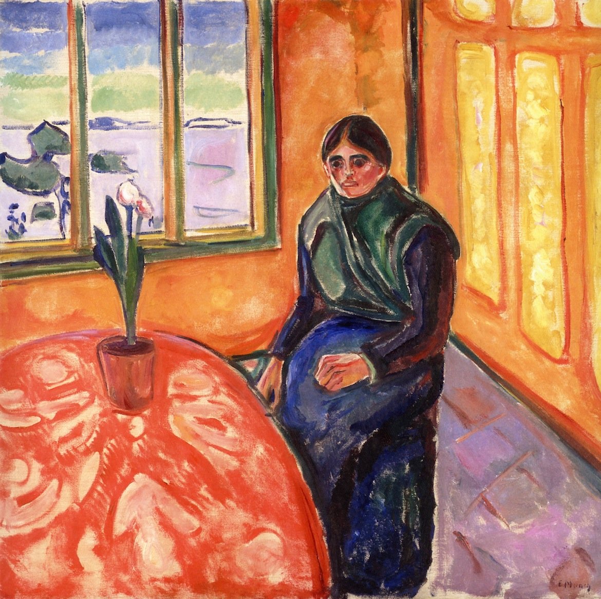 Melankoli af Edvard Munch