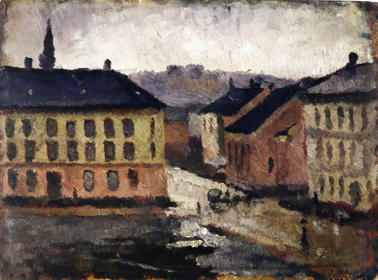 Olaf Ryes Square mod Sydøst af Edvard Munch