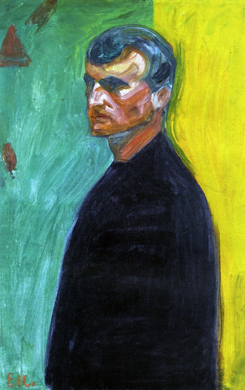Selvportræt, ca. 1904 af Edvard Munch