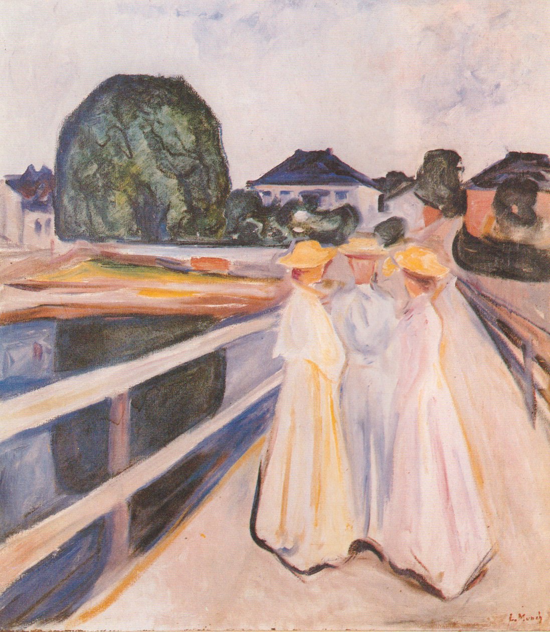 Sommer nat af Edvard Munch