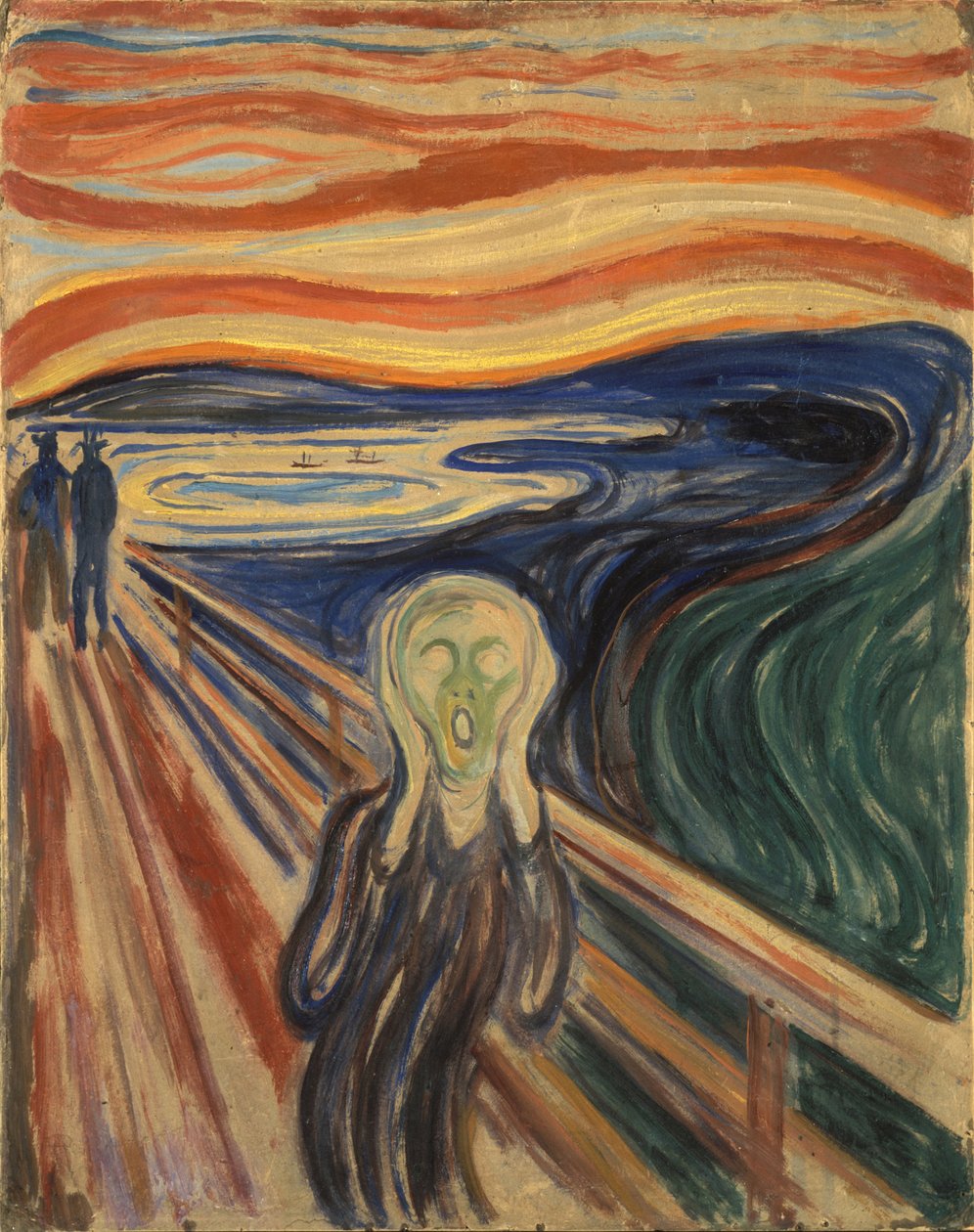Skriget af Edvard Munch