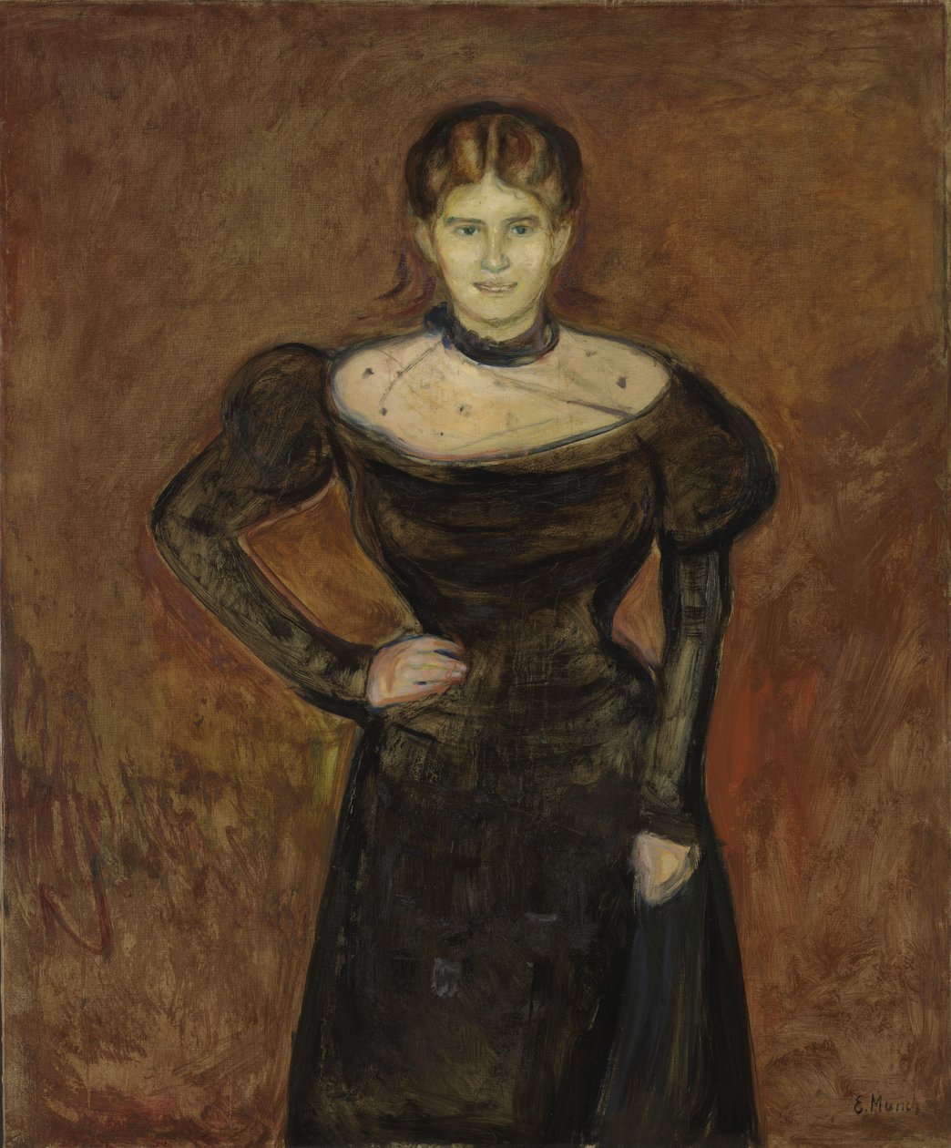 Aase Nørregaard af Edvard Munch