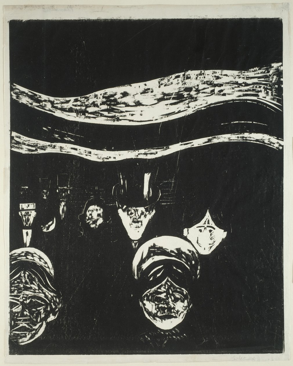 Angst af Edvard Munch